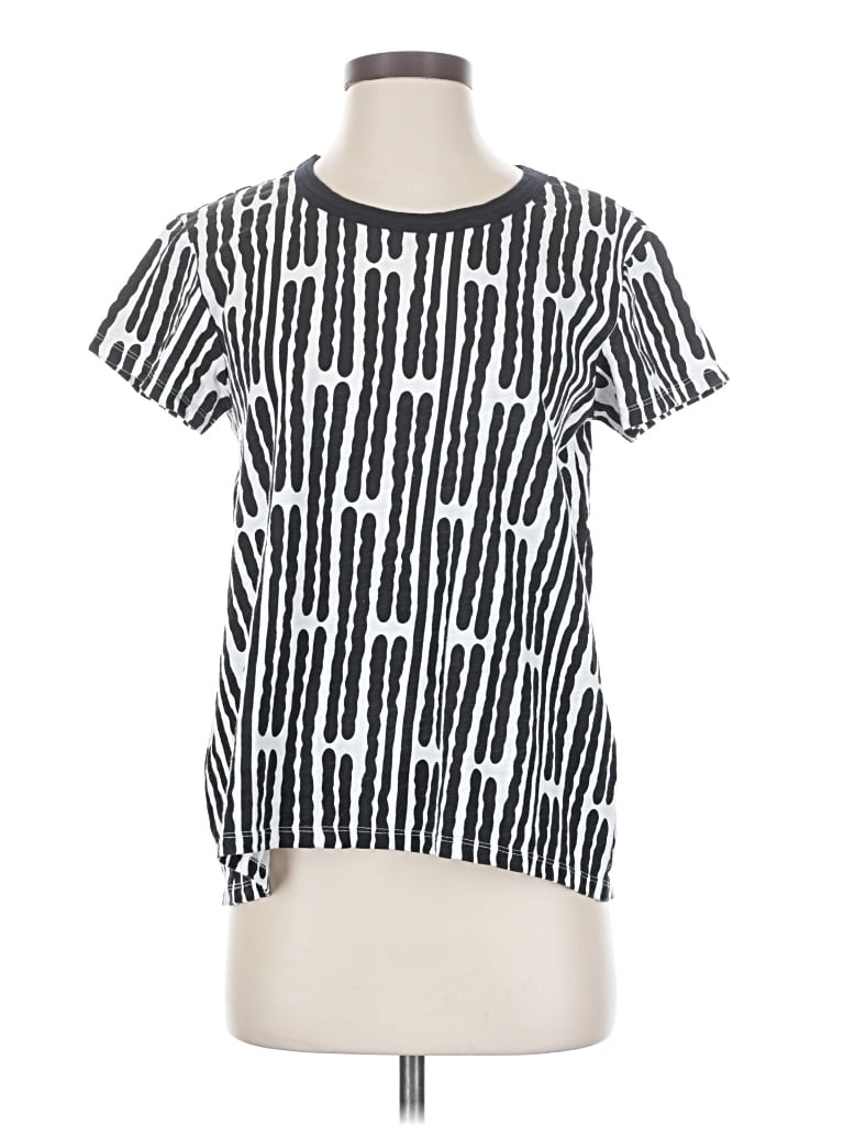 Pre-owned Foil Short Sleeve T-shirt In Silver