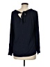 Ann Taylor Blue Long Sleeve Blouse Size M - photo 2
