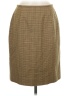 Evan Picone 100% Wool Houndstooth Brown Wool Skirt Size 8 - photo 1
