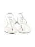 Fioni White Silver Sandals Size 5 1/2 - photo 2
