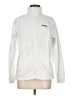 Columbia 100% Polyester Solid White Track Jacket Size M - photo 1