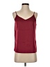 Unbranded 100% Polyester Burgundy Tank Top Size S - photo 1