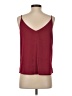 Unbranded 100% Polyester Burgundy Tank Top Size S - photo 2