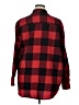 Old Navy 100% Cotton Plaid Red Long Sleeve Button-Down Shirt Size XL - photo 2