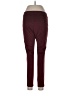 La Fee Verte Solid Burgundy Active Pants Size L - photo 2