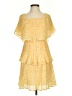 Fab'rik 100% Polyester Yellow Casual Dress Size S - photo 1
