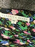 Veronica Beard 100% Silk Floral Black Silk Skirt Size 2 - photo 4