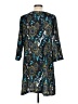 Unbranded Floral Teal Casual Dress Size L - photo 2