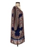 Glam 100% Polyester Paisley Brown Casual Dress Size S - photo 4