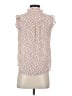 Ann Taylor LOFT 100% Polyester Ivory Short Sleeve Turtleneck Size XXS - photo 2
