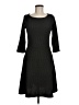 JM Studio Chevron-herringbone Black Casual Dress Size 8 - photo 1