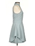 TOBI Solid Gray Cocktail Dress Size XS - photo 4