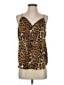 Express 100% Polyester Brown Sleeveless Top Size S - photo 1
