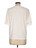 CeCe Ivory Short Sleeve Blouse Size L - photo 2