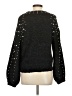 Aqua Stars Black Pullover Sweater Size XS - photo 2