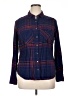 Maurices Plaid Blue Long Sleeve Button-Down Shirt Size 14 (0) - photo 1