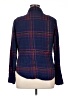 Maurices Plaid Blue Long Sleeve Button-Down Shirt Size 14 (0) - photo 2