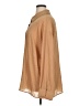 Boohoo Solid Tan Long Sleeve Blouse Size 14 - photo 5