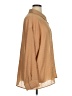 Boohoo Solid Tan Long Sleeve Blouse Size 14 - photo 4