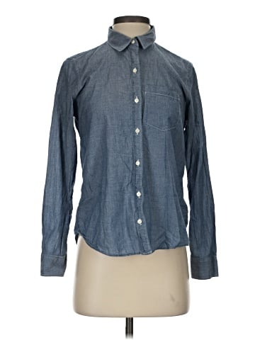 Gap Long Sleeve Button-Down Shirt (view 1)