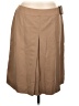 Talbots 100% Polyester Tan Formal Skirt Size 12 - photo 1