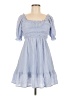 Unbranded 100% Polyester Blue Casual Dress Size M - photo 1
