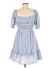 Unbranded 100% Polyester Blue Casual Dress Size M - photo 2
