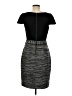 Tahari Tweed Black Cocktail Dress Size 6 - photo 2