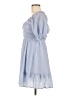 Unbranded 100% Polyester Blue Casual Dress Size M - photo 5