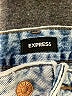Express 100% Cotton Blue Denim Shorts Size 00 - photo 3