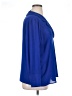 ELOQUII 100% Polyester Blue 3/4 Sleeve Blouse Size 14 - photo 4
