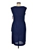 9&Co. 100% Polyester Blue Cocktail Dress Size 6 - photo 2