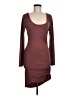 Forever 21 Solid Burgundy Cocktail Dress Size M - photo 1