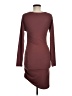 Forever 21 Solid Burgundy Cocktail Dress Size M - photo 2