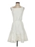 S'edge 100% Cotton Solid White Casual Dress Size XS - photo 1