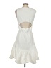 S'edge 100% Cotton Solid White Casual Dress Size XS - photo 2