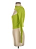 H:ours 100% Rayon Green Long Sleeve Top Size S - photo 5