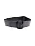 Escada 100% Leather Black Blue Leather Belt Size S - photo 1