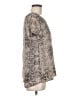 Dana Buchman 100% Polyester Silver Short Sleeve Blouse Size M - photo 4