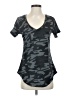 White Crow Camo Gray Active T-Shirt Size XS - photo 1