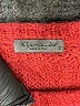 Elsamanda Hearts Burgundy Pullover Sweater Size S - photo 7