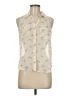 Wet Seal 100% Polyester Ivory Sleeveless Blouse Size M - photo 1
