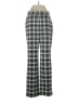 IMAN Plaid Black Casual Pants Size S - photo 1