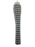 IMAN Plaid Black Casual Pants Size S - photo 4