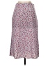 Intermix Print Red Silk Skirt Size 0 - photo 2