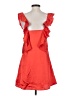 Unbranded 100% Polyester Red Cocktail Dress Size 0 - photo 2