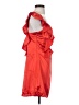 Unbranded 100% Polyester Red Cocktail Dress Size 0 - photo 4