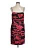 JS Collections Graphic Red Cocktail Dress Size 14 - photo 1