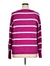 Sonoma Goods for Life Stripes Purple Pullover Sweater Size XL - photo 2