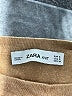 Zara Brown Tan Short Sleeve Top Size S - photo 7
